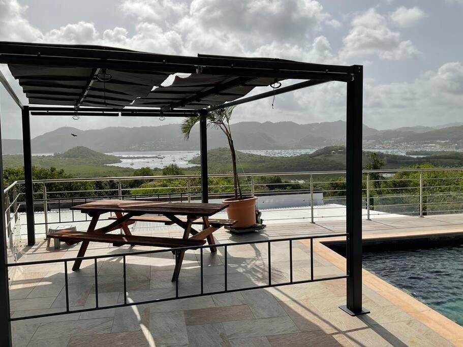 Bas De Villa Piscine Petit Versailles Sainte Anne Ngoại thất bức ảnh